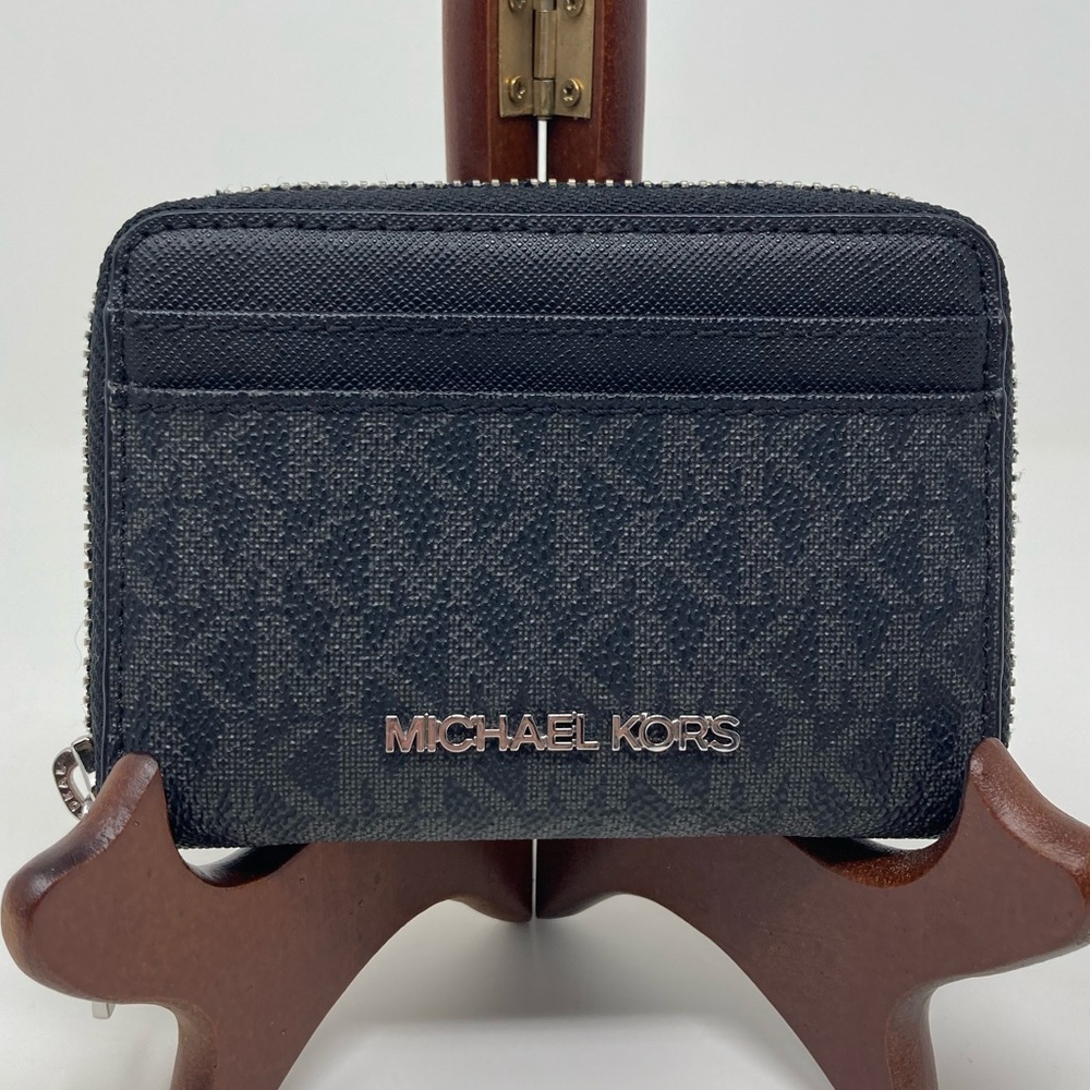 Michael Kors Small Zip Around Logo Wallet